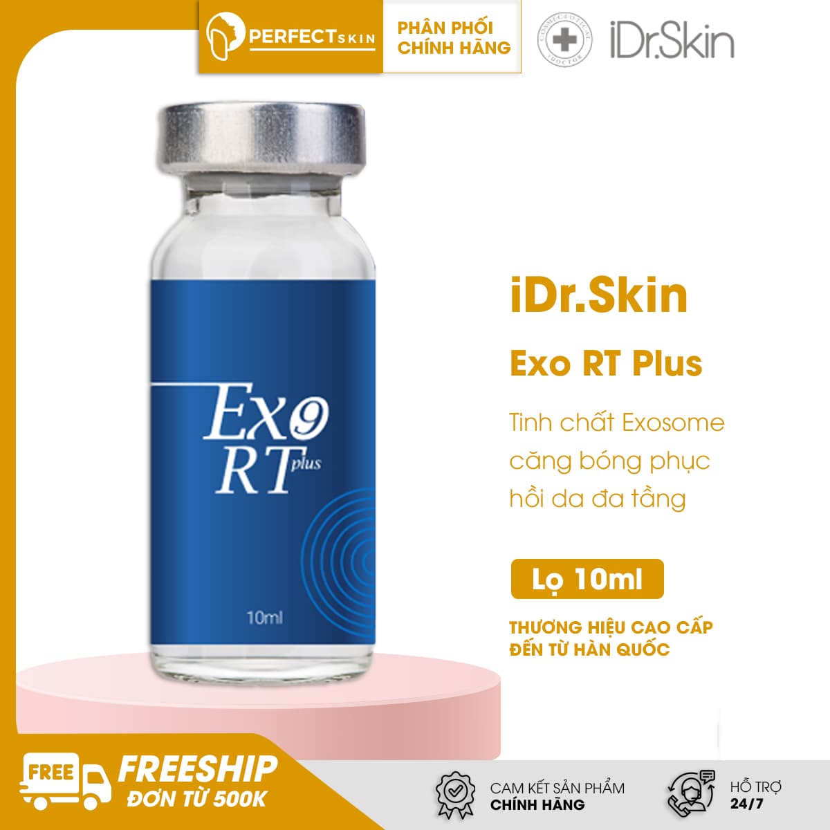 Tinh chất Exosome căng bóng phục hồi da đa tầng iDr.Skin Exo RT Plus - Thumbnail 5