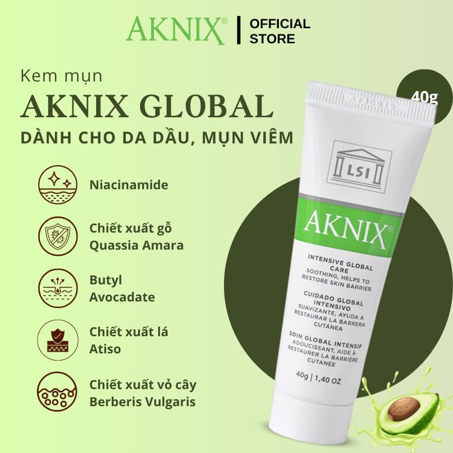 Combo hỗ trợ trị mụn viêm AKNIX® giúp khô mụn, mờ thâm, điều tiết bã nhờn - Thumbnail 3