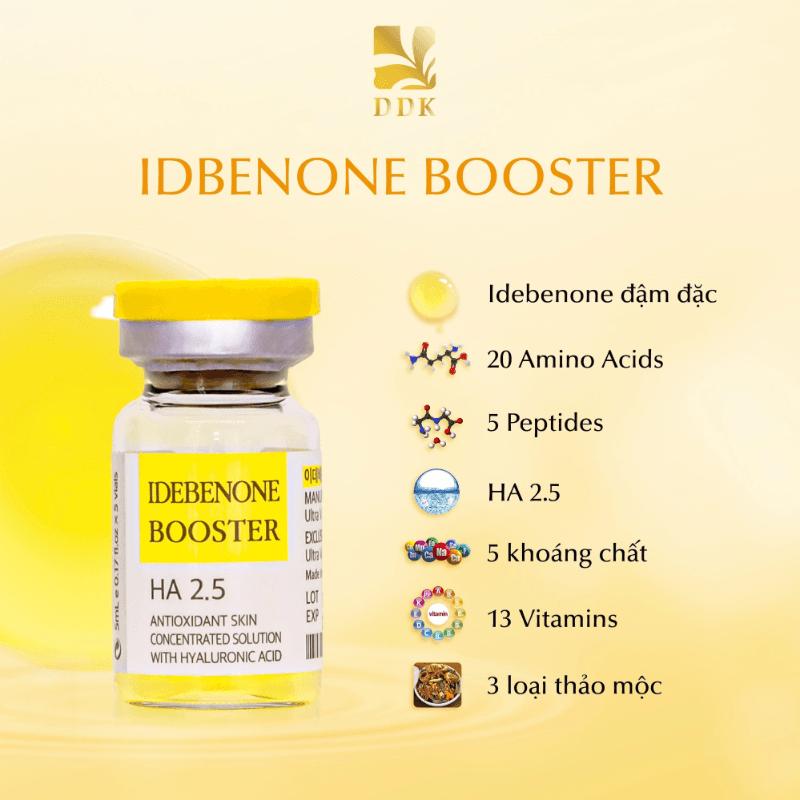 Tinh chất Meso ULTRA V Idebenone Booster trắng da, mờ nám, thâm sạm, căng bóng trẻ hóa da - Thumbnail 2