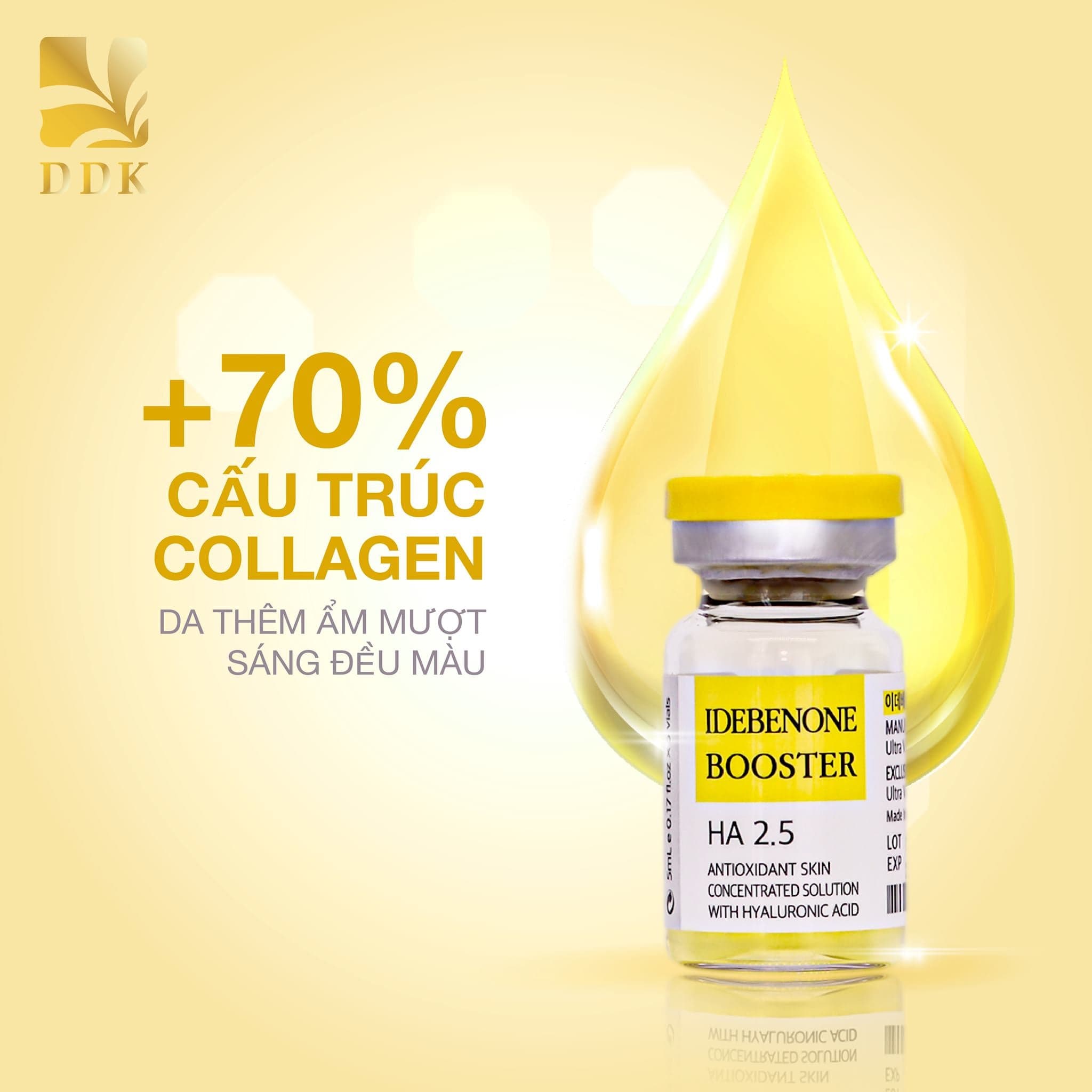 Tinh chất Meso ULTRA V Idebenone Booster trắng da, mờ nám, thâm sạm, căng bóng trẻ hóa da - Thumbnail 3