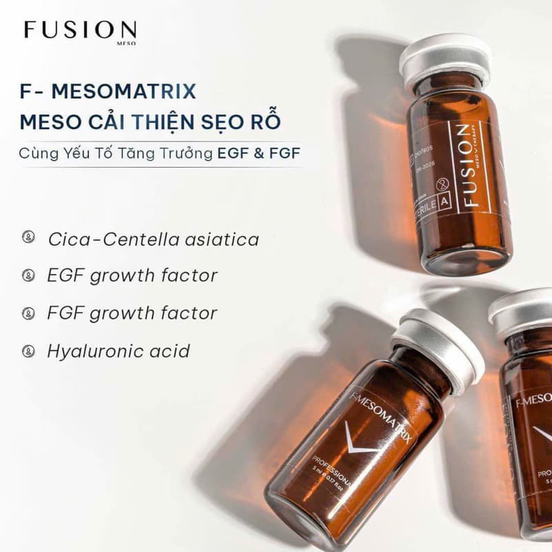 Meso FUSION F-MESOMATRIX giải quyết dứt điểm sẹo rỗ - Thumbnail 4